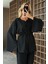 Siyah Ipli Kimono Takım - 8864 4