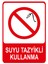 Suyu Tazyikli Kullanma Isg Uyarı Levhası 2