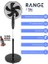 Home Sf 1655 Vantilatör 55 W Güçte Ayarlanabilir Eğim ve Yükseklik Özelliği 3