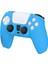 Sony Dobe Playstation 5 Uyumlu Dualsense Gamepad Slikon Koruyucu Set, Ps5 Slikon Kılıf-Mavi 1