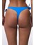 Mavi Düşük Bel String Bikini Altı 12