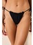 Basic Yandan İp Bağlamalı Siyah Bikini Altı 11