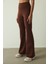 Cappuccino Easy Yüksek Bel Slim Fit Ispanyol Paça Pantolon 13