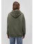 Mavi Logo Baskılı Kapüşonlu Haki Sweatshirt 1600361-71581 10