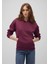 Kapüşonlu Bordo Basic Sweatshirt 167299-70670 7