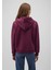 Kapüşonlu Bordo Basic Sweatshirt 167299-70670 9