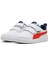 Courtflex V3 V Ps-White-Fierce Red-Blue Çocuk Ayakkabı-Beyaz 2