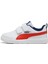 Courtflex V3 V Ps-White-Fierce Red-Blue Çocuk Ayakkabı-Beyaz 3