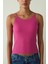 CUPsecret Kendinden Pedli Fuşya Halter Yaka Crop Büstiyer 14
