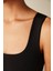 Square Neck Siyah Üst 14