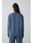 Koyu Gri Bisiklet Yaka Oversize Kısa Modal Sweatshirt 18