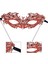 Kırmızı Dantel Masquerade Maskesi 5 No (5263) 1