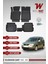 Volkswagen Caddy Paspas 2003 2021 Arası 3D Havuzlu Paspas Seti 1