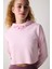 Pembe Kapüşonlu Hafif Kapüşonlu Üst 17