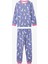 Indigo Kız Çocuk Rabbit Tavşan Desenli Pijama Takımı 10