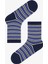 Erkek Çocuk Storm Çizgili 4'lü Soket Çorap 14