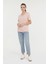 WB V VISKON 11MDK205 4FX Pembe Kadın Kısa Kol T-Shirt 9