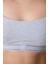 Removable Padded Bra Gri Üst 14