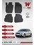 Fabia Paspas 2008 2014 Arası Uyumlu 3D Havuzlu Paspas Seti 1