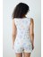 Love More Printed Çok Renkli Atlet Pijama Üstü 15