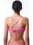 Pembe Düz Çıkarılabilir Kaplı Bikini Üstü 13