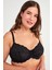 Siyah Büyük Beden Dantelli Jasmine Toparlayıcı Balenli Sütyen 13
