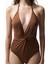 Kahverengi Trıcıa Monokini 16