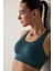#İzbırakmaz Koyu Yeşil Orta Destek Zero Feel Spor Sütyeni 9