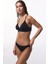 Siyah Macrame Düşük Bel Bikini Altı 14