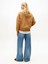 Tonal Flag Mdrn Terry Swtshrt Kadın Kahverengi Sweatshirt - WW0WW45754 4