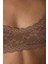 Açık Kahverengi Dantelli Balensiz Dolgusuz Üçgen Sütyen 11