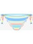 Donna Çizgili Brazilian Bikini Altı 15