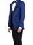 Lacivert Gabardin Mono Yaka Astarlı Yelekli 6 Drop Slim Fit Dar Kesim Smokin Damatlık 1001190153 2