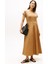 Modern Cody Mıdı Mıx F&f Drs Kadın Kahverengi Elbise - WW0WW46711 1