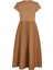 Modern Cody Mıdı Mıx F&f Drs Kadın Kahverengi Elbise - WW0WW46711 5