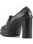 Boccıa 4pr Siyah Kadın Loafer 18