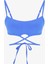 Ophelia Minimal Kesim Mavi Bikini Üstü 18