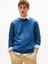 Essentıal Terry Crewneck Erkek Mavi Sweatshirt - MW0MW37237 2