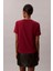 Kadın Regular Kalıp Yazı Baskılı T-Shirt - Bordo 2
