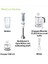 El Blender Seti 1000 W Vario Beyaz, Çok Fonksiyonlu Mutfak Aleti 4