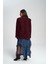 Orsina Yırtmaç Detaylı Bordo Blazer 5