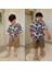 Erkek Palmiye Desen Şortlu Takım | 3/10 Yaş Arası 1
