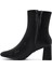 Kadın Siyah Fermuarlı Kalın Topuklu Bot 25WFE481318 4