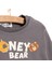 Basic Az Şardonlu Honey Bear Desenli Sweatshirt Erkek Bebek 2