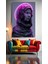 Modern Neon Tonlarda Kadın Görseli V1 Ev Duvar Salon Güzellik Salonu Ofis Dükkan Dekarasyon Kanvas Tablo 1