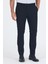 Siyah Esnek Yandan Cepli Slim Fit Classic Pantolon 1003250013 1