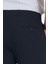 Siyah Esnek Yandan Cepli Slim Fit Classic Pantolon 1003250013 5