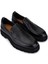 Erkek Hakiki Deri Siyah Loafer Ayakkabı 668 1204 Erk Ayk SK25-26 Nero 2