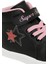 GUMYE.B4PR Siyah Kız Çocuk High Sneaker 15