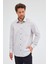 Taş Rengi Sert Yaka Uzun Kol Easy To Iron Comfort Fit Pamuklu Gömlek 1004255300 1